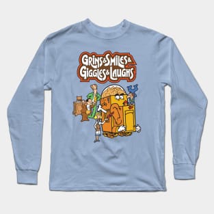 Grins & Smiles & Giggles & Laughs Cereal Long Sleeve T-Shirt